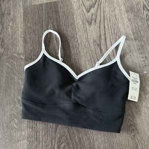 Padded cropped tank